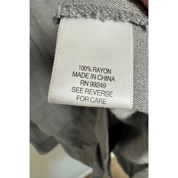 Sunday women's grey full zip hooded lightweight jacket Size XL Drawstring Waist - Picture 9 of 12